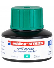 Μελάνι μαρκαδόρου Edding MTK 25 - Πράσινο, 25 ml -1