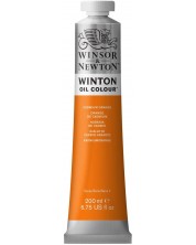 Λαδομπογιά   Winsor & Newton Winton - Cadmium orange, 200 ml