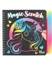 Βιβλίο ζωγραφικής Magic Scratch Depesche Top Model Ylvi