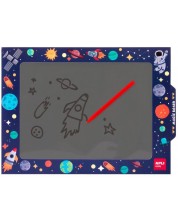 Μαγικός πίνακας με στυλό Apli Kids - Ηλιακό σύστημα