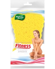 Σφουγγάρι μπάνιου Melochi Zhizni - Fitness Afrodita, 1 τεμ, κίτρινο -1