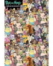 Maxi αφίσα GB eye Animation: Rick & Morty - Where's Rick