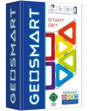 Μαγνητικός κατασκευαστής Smart Games Geosmart - Σετ εκκίνησης -1