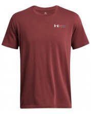 Ανδρικό μπλουζάκι Under Armor - HW LC Logo Repeat, κόκκινο -1