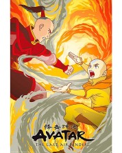 Αφίσα Maxi GB eye Animation: Avatar: The Last Airbender - Aang vs Zuko