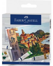 Λαδομπογιές Faber-Castell - 24 χρώματα, 9 ml