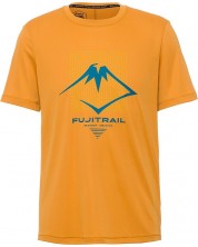 Ανδρικό μπλουζάκι Asics - Fujitrail Logo SS Top, κίτρινο 