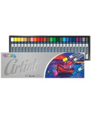 Κηρομπογιές λαδιού Colorino Artist - 24 χρώματα -1