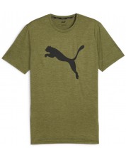 Ανδρικό μπλουζάκι Puma - Favourite Heather , πράσινο