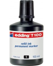 Μελάνι Edding T100 PM - Μαύρο, 100 ml -1