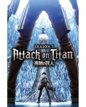 Αφίσα Maxi GB eye Animation: Attack on Titan - Key Art S3 -1