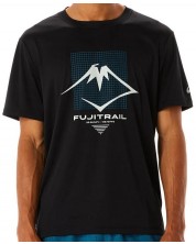 Ανδρικό μπλουζάκι Asics - Fujitrail Logo SS Top, μαύρο 
