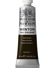 Λαδομπογιά Winsor & Newton Winton - Ivory Black, 37 ml	 -1
