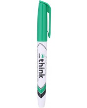 Μαρκαδόρος για λευκό πίνακα Deli Think - EU00650, 1.2 mm, πράσινος