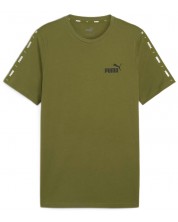 Ανδρικό μπλουζάκι Puma - Essentials+ Tape , πράσινο