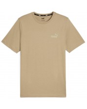 Ανδρικό μπλουζάκι Puma - Essentials Small Logo , μπεζ -1