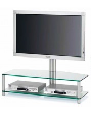 Τραπέζι για σύστημα ήχου και βίντεο Spectral - PL 150, ασημί
