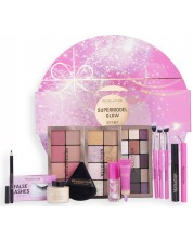 Makeup Revolution Σετ δώρου Super Model Glow, 14  τεμαχίων -1