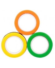 Μαγνητικά δαχτυλίδια για κόλπα Johntoy - Κίτρινο, πράσινο και πορτοκαλί