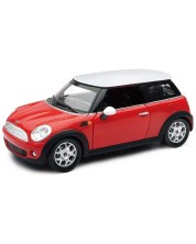 Μεταλλικό αυτοκίνητο  Newray - Mini Cooper, 1:24, κόκκινο -1