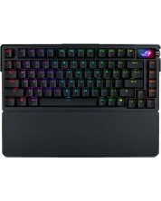 Μηχανικό πληκτρολόγιο ASUS - ROG Azoth Extreme, ασύρματο, ROG NX Snow, μαύρο -1