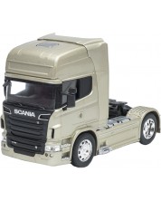 Μεταλλικό παιχνίδι Welly-Ρυμουλκό  Scania V8 R730, γκρί,1:32 -1