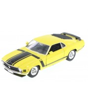 Μεταλλικό αυτοκίνητο Welly - Ford Mustang Boss, 1:24, κίτρινο