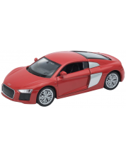 Μεταλλικό αυτοκίνητο Welly - Audi R8 V10, 1:34, κόκκινο
