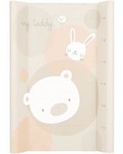 Αλλαξιέρα μαλακή KikkaBoo - My Teddy, 80 x 50 cm	 -1