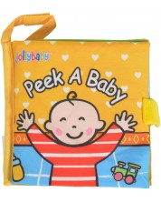 Μαλακό βιβλίο Jollybaby - Peek a Baby -1