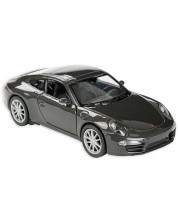 Μεταλλικό αυτοκίνητο Toi Toys Welly - Porsche Carrera, σκούρο γκρι -1