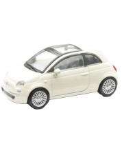 Μεταλλικό αυτοκίνητο Newray - FIAT 500, λευκό, 1:43