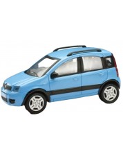 Μεταλλικό αυτοκίνητο Newray - Fiat Panda 4X4, μπλε, 1:43