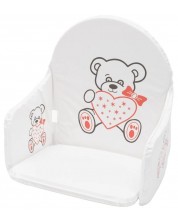 Μαλακό μαξιλαράκι για ξύλινη καρέκλα φαγητού New Baby - Αρκούδα