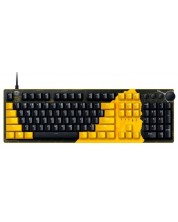 Μηχανικό πληκτρολόγιο Razer - Huntsman V2 PUBG Ed., Red, RGB, μαύρο/κίτρινο -1