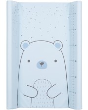 Αλλαξιέρα μαλακή  KikkaBoo - Bear with me, Blue, 70 x 50 cm -1