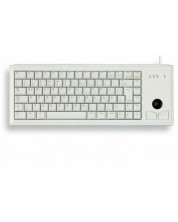 Μηχανικό πληκτρολόγιο Cherry - G84-4400, ML, Trackball, λευκό -1