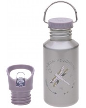 Μεταλλικό μπουκάλι  Lassig - Adventure Dragonfly, 500 ml -1