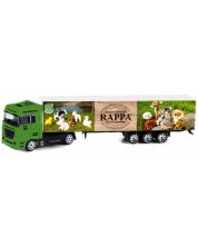 Μεταλλικό φορτηγό Rappa - Λούτρινα παιχνίδια, 20 cm