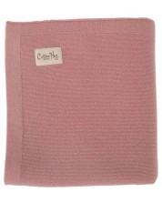 Κουβέρτα Merino Cotton Hug - 80 х 100 cm, Ροζ αγκαλιά -1