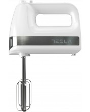 Μίξερ Tesla - MX500WX, 500W, 5 ταχύτητες + turbo, λευκό/ασημί