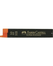 Μίνι γραφίτες Faber-Castell - Super-Polymer, 1.0 mm, HB, 12 τεμάχια