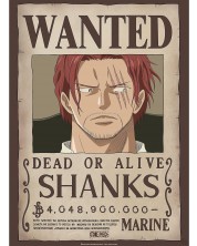 Μίνι αφίσα  GB eye Animation: One Piece - Wanted Shanks -1