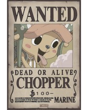 Μίνι αφίσα GB eye Animation: One Piece - Chopper Wanted Poster (Series 2) -1