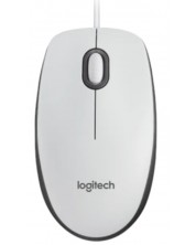 Ποντίκι Logitech - M100, οπτικό, λευκό -1