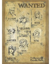  Μίνι αφίσα GB eye Animation: The Seven Deadly Sins - Wanted
