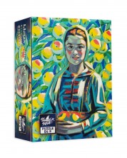 Μίνι παζλ Black Sea Puzzles από 54 κομμάτια - Κορίτσι με μήλα