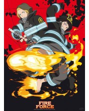 Μίνι αφίσα GB eye Animation: Fire Force - Shinra & Arthur -1