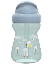 Αθλητικό μπουκάλι Lorelli Baby Care - Animals, 200 ml, πράσινο -1