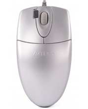 Ποντίκι A4tech - OP 620D, οπτικό, ασημί -1